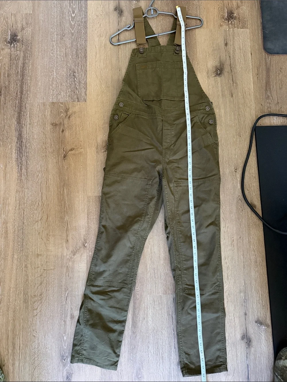 REI Olive Green Utility Bib Overalls - Picture 10 of 11